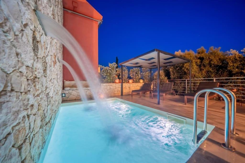 Villa Elisabeth Sea View Private Pool Fiskardo Kefalonia Kacaráta Kültér fotó