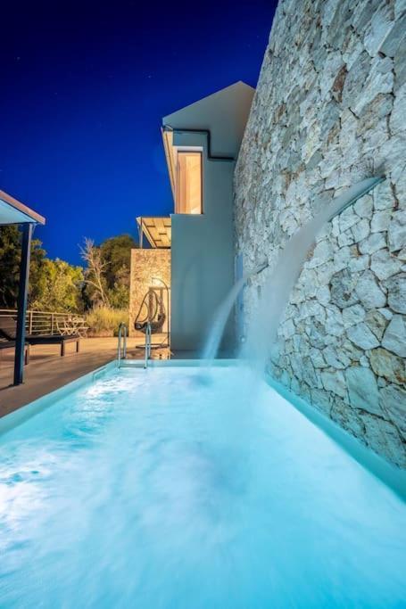 Villa Elisabeth Sea View Private Pool Fiskardo Kefalonia Kacaráta Kültér fotó