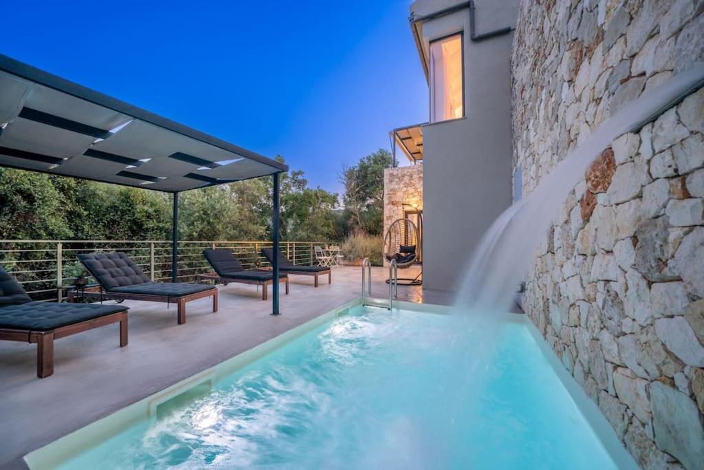 Villa Elisabeth Sea View Private Pool Fiskardo Kefalonia Kacaráta Kültér fotó