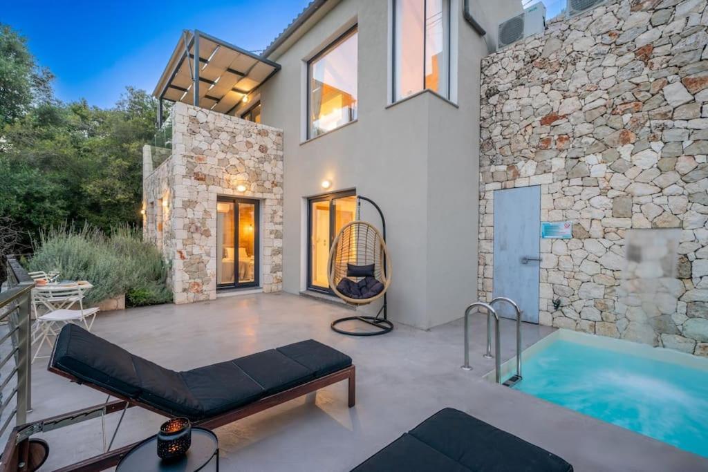 Villa Elisabeth Sea View Private Pool Fiskardo Kefalonia Kacaráta Kültér fotó