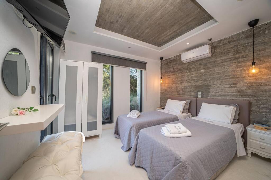 Villa Elisabeth Sea View Private Pool Fiskardo Kefalonia Kacaráta Kültér fotó