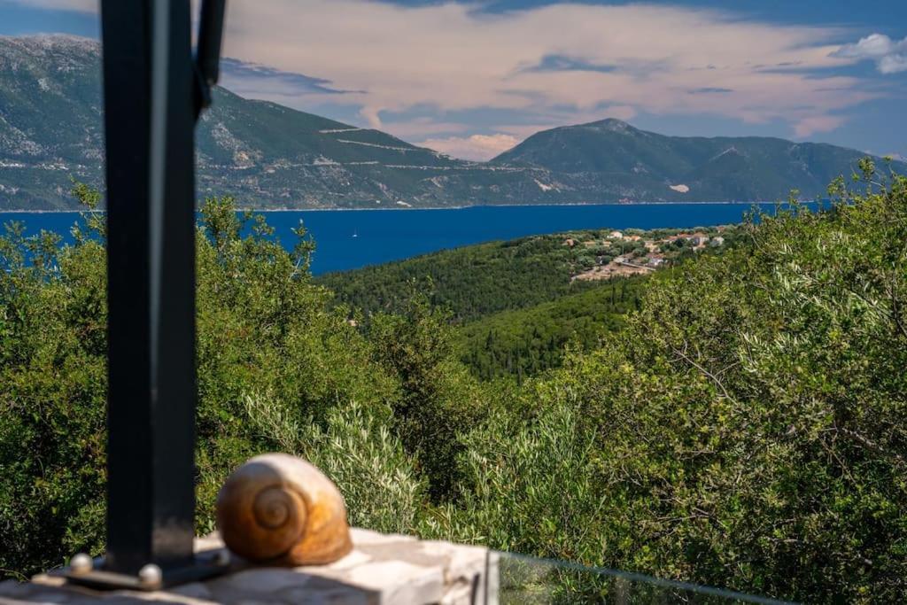 Villa Elisabeth Sea View Private Pool Fiskardo Kefalonia Kacaráta Kültér fotó